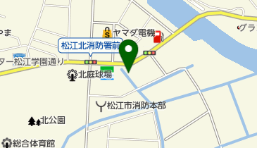 ソフトバンク松江学園通南の地図画像