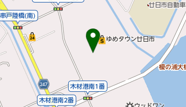 ソフトバンクゆめタウン廿日市の地図画像