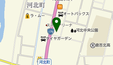 ソフトバンク倉吉の地図画像