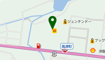 ソフトバンクゆめタウン益田の地図画像