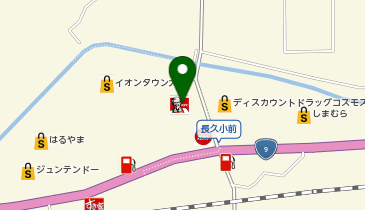 ソフトバンクイオンタウン大田の地図画像