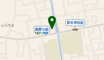 ソフトバンク原中学校前の地図画像