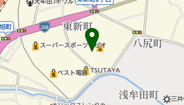ソフトバンクゆめタウン大牟田の地図画像