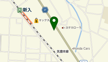 ソフトバンク直方の地図画像