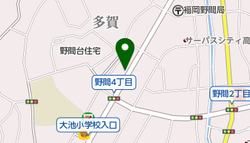 ソフトバンク野間の地図画像