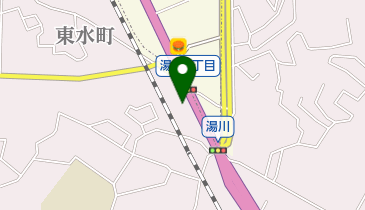 ソフトバンク湯川の地図画像