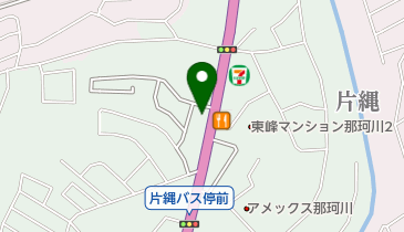 ソフトバンク那珂川の地図画像