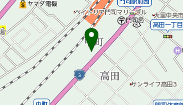 ソフトバンク門司の地図画像