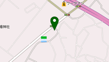 ソフトバンク津田の地図画像