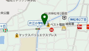 ソフトバンク七隈の地図画像