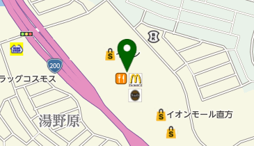 ソフトバンクイオンモール直方の地図画像