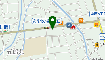 ソフトバンク那珂川松木の地図画像