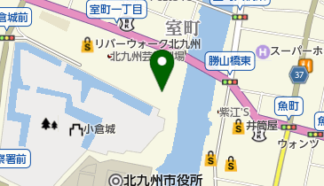 ソフトバンクリバーウォーク北九州の地図画像