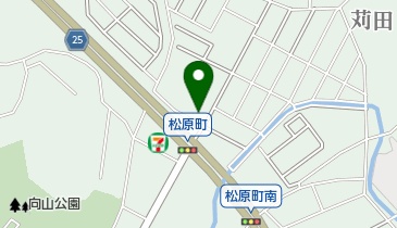 ソフトバンク苅田バイパスの地図画像