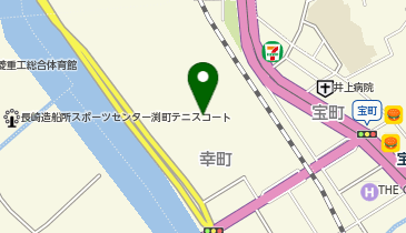 ソフトバンク長崎スタジアムシティの地図画像
