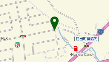 ソフトバンク日出の地図画像