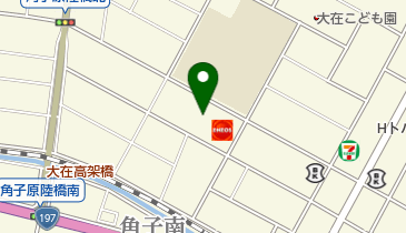 ソフトバンク大在の地図画像