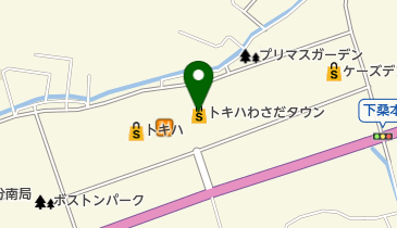 ソフトバンクトキハわさだタウンの地図画像