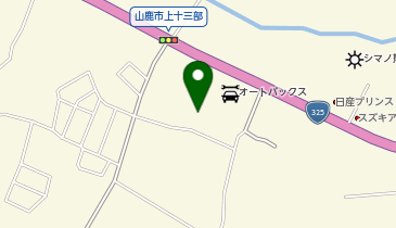 ソフトバンク山鹿の地図画像