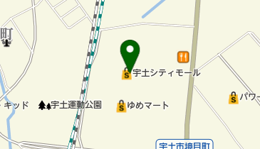 ソフトバンク宇土シティの地図画像