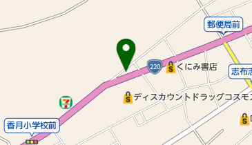 ソフトバンク志布志の地図画像