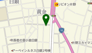 ソフトバンク小倉片野の地図画像