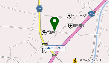 ソフトバンク三重町の地図画像