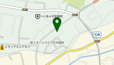 ソフトバンク浦添経塚の地図画像