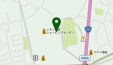 ソフトバンクショップサテライトイオン穂波ショッピングセンターの地図画像