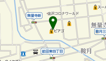 ソフトバンク金沢ベイの地図画像