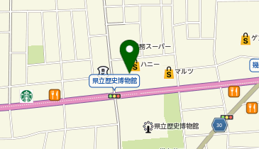 ソフトバンク二の宮の地図画像