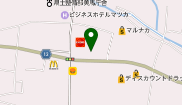 ソフトバンク脇町の地図画像