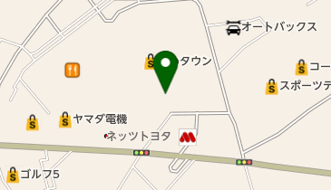 ソフトバンクゆめタウン徳島の地図画像