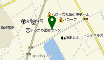 ソフトバンク丸亀の地図画像
