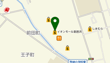 ソフトバンクイオンモール新居浜の地図画像