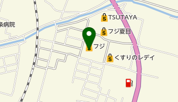 ソフトバンクフジ夏目の地図画像