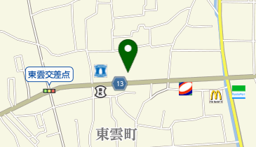 ソフトバンク新居浜東の地図画像