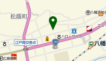 ソフトバンク八幡浜の地図画像