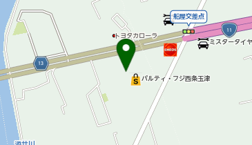 ソフトバンクパルティ・フジ西条玉津の地図画像