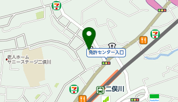 ソフトバンク二俣川の地図画像