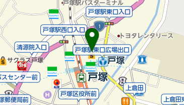 ソフトバンク戸塚の地図画像