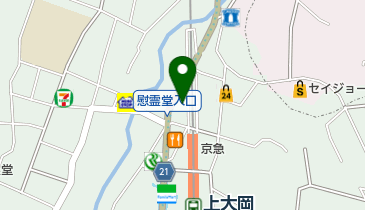 ソフトバンク上大岡の地図画像