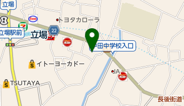 ソフトバンク立場の地図画像