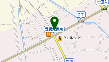 ソフトバンク足柄の地図画像