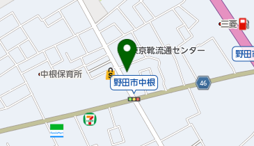 ソフトバンク野田中根の地図画像