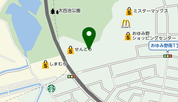 ソフトバンクミスターマックスおゆみ野の地図画像