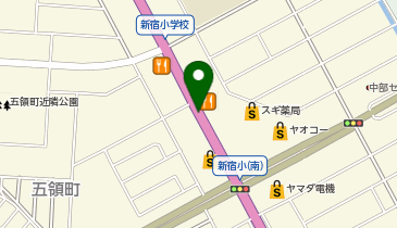 ソフトバンク東松山の地図画像