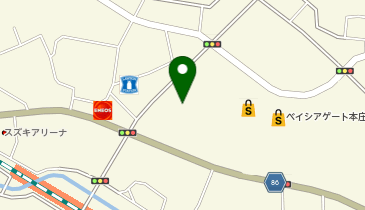 ソフトバンク本庄の地図画像