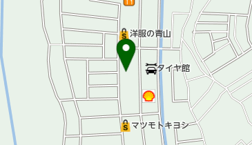 ソフトバンク真岡の地図画像