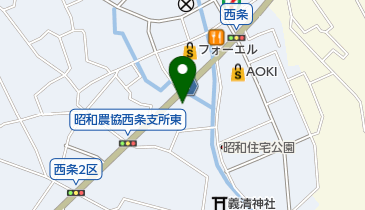 ソフトバンク甲府昭和の地図画像